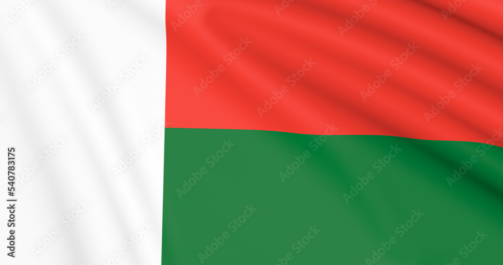 Flag Of Madagascar