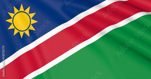 Flag Of Namibia