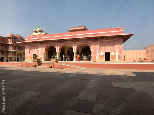 Jaipur, India, November 2019 - A large building HQ