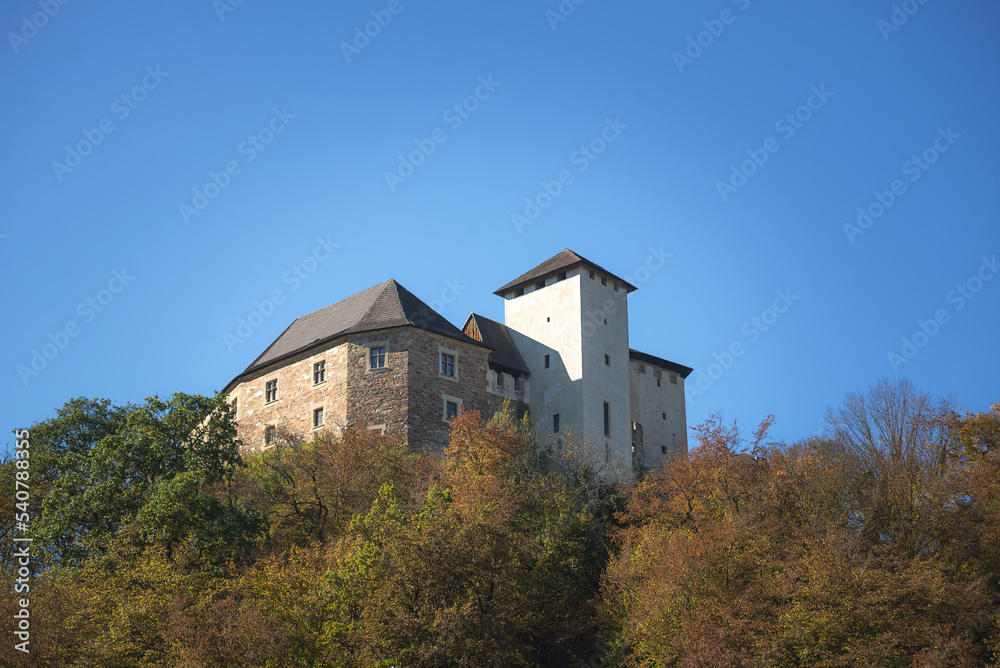  castle of lockenhaus in the austrian region burgenland