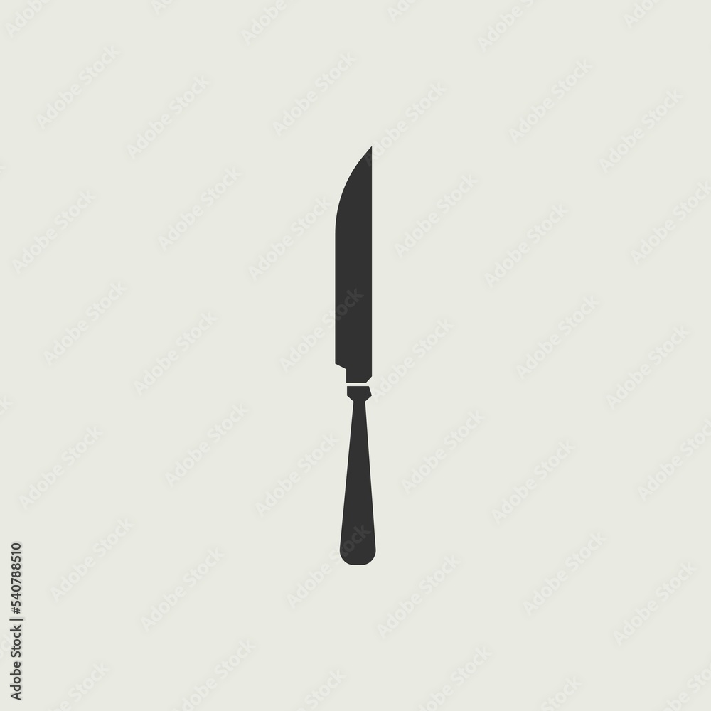 Cutlery knife icon Cutlery knife icon