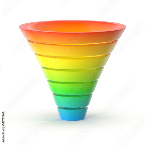 Colorful Funnel Concept