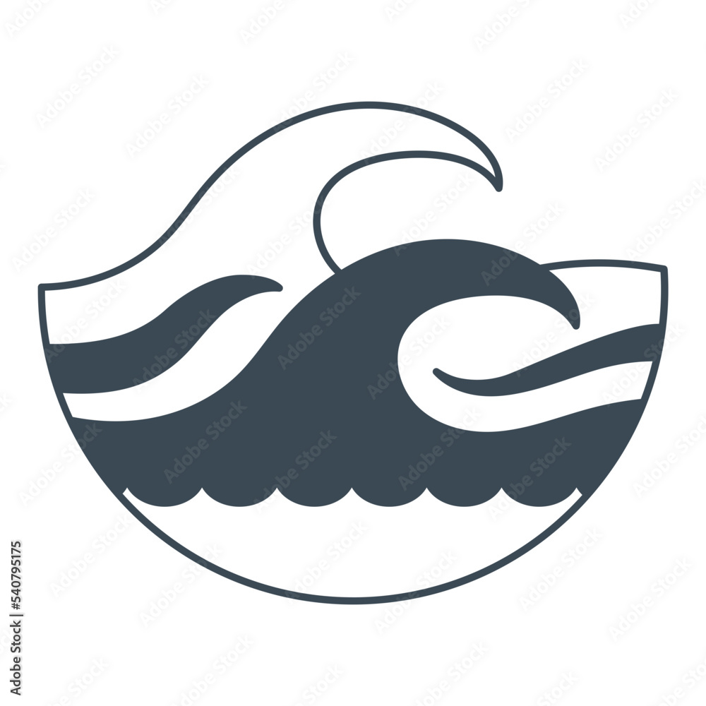 Naklejka premium sea icon