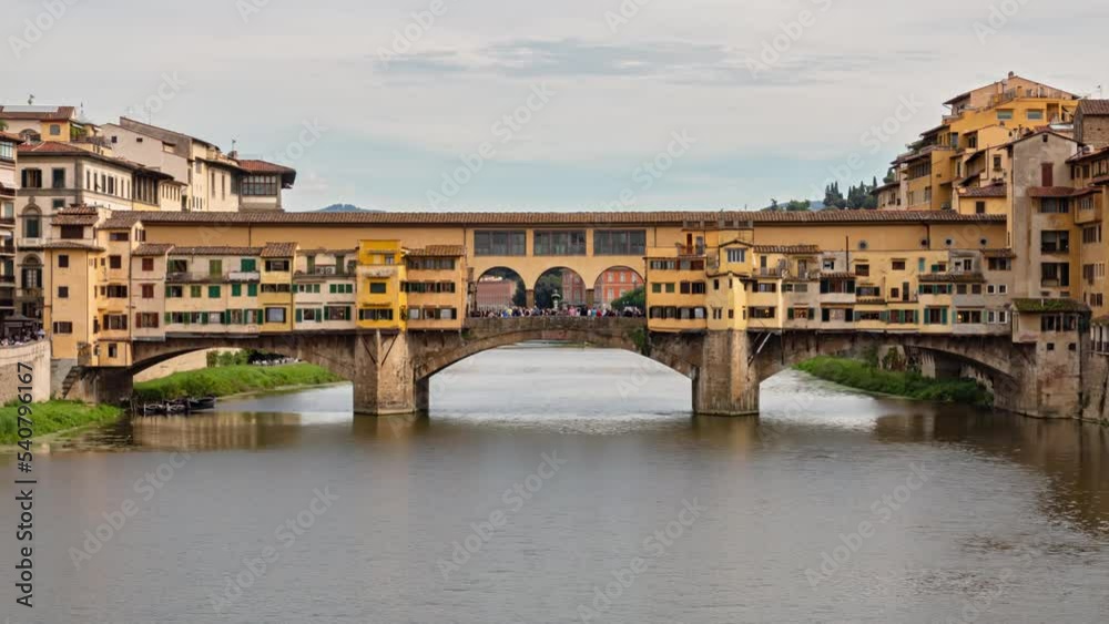 Ponte Vecchio timelapse, Florence
