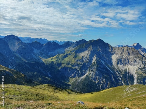 Bergpanorama in den Alpen © Jan
