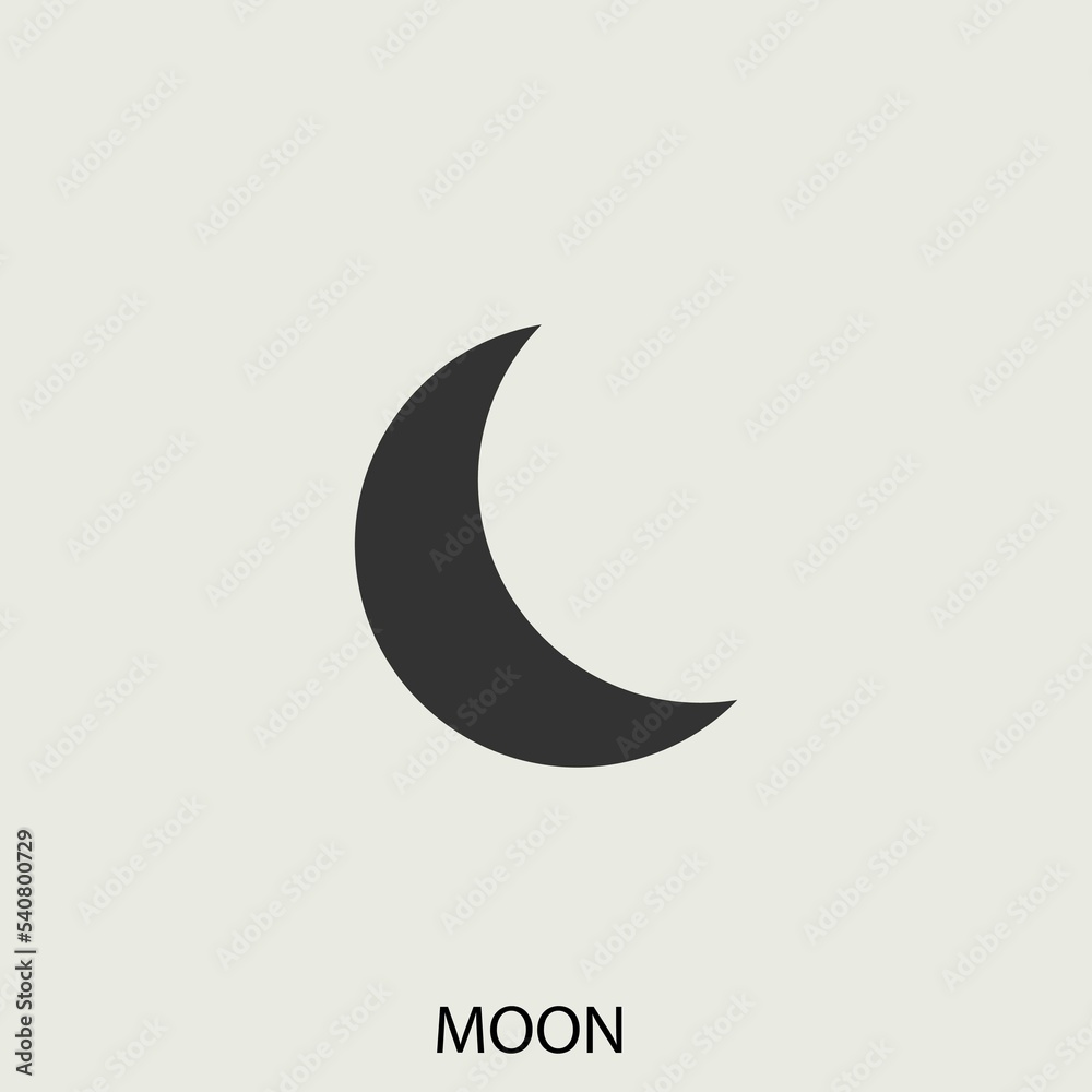 Moon icon Moon icon