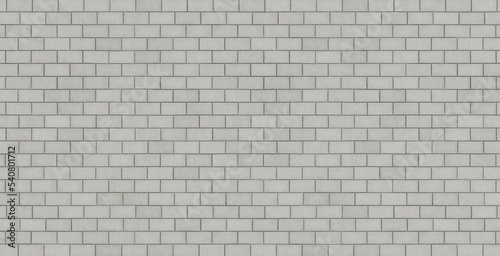Gray white brick wall background texture wallpaper. Space for text. Copy space. Mockup.
