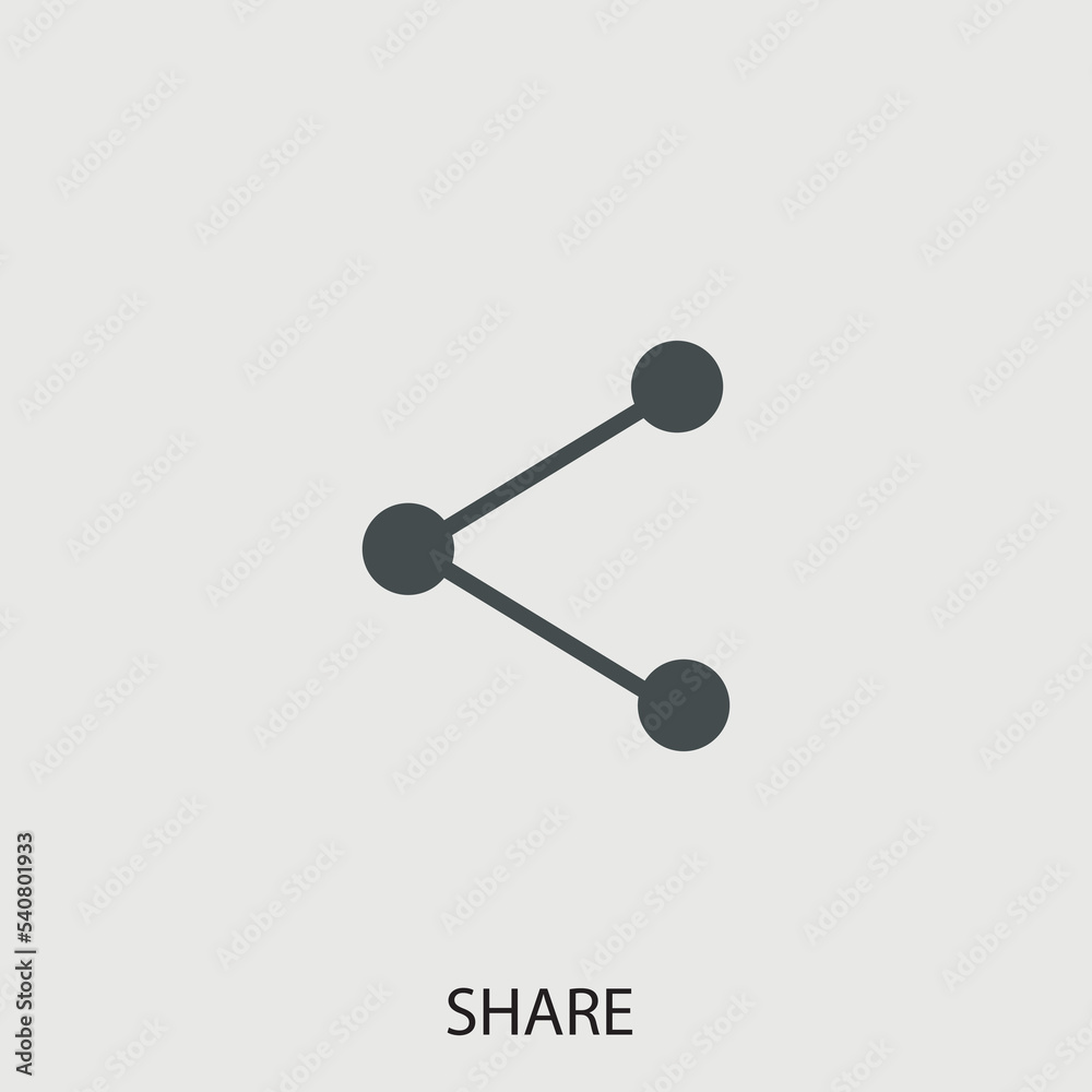 Share vector icon illustration sign Share vector icon illustration sign
