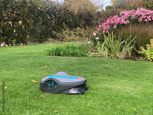 Fotografie Robotic lawn mower
