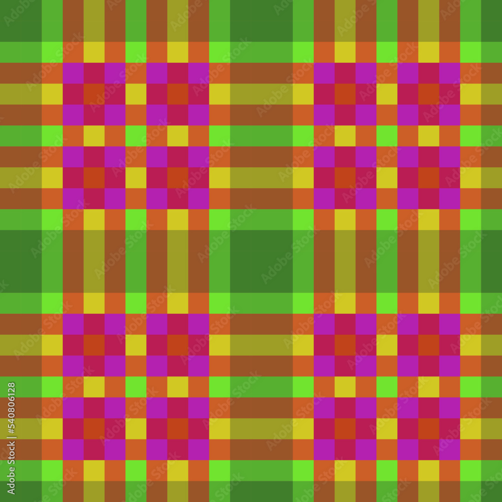 Decorative tartan plaid tiles pattern illustration Decorative tartan plaid tiles pattern illustration