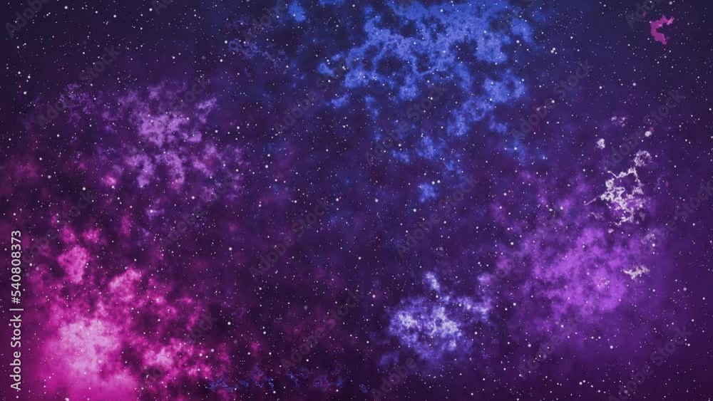 Flight towards the glow in space through the stars and space of the universe. High quality 4k footage Flight towards the glow in space through the stars and space of the universe. High quality 4k footage