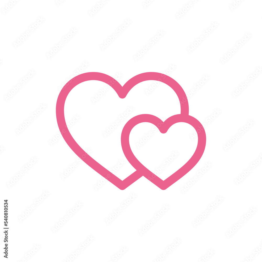 Heat Love Icon Vector Template Heat Love Icon Vector Template