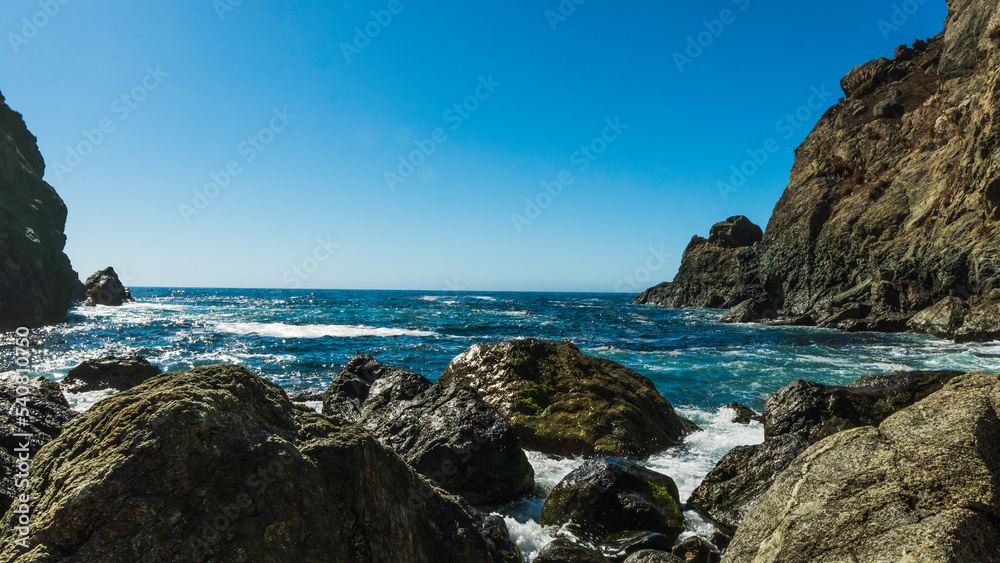 Partington Cove in Julia Pfeiffer State Park, Big Sur, California Partington Cove in Julia Pfeiffer State Park, Big Sur, California