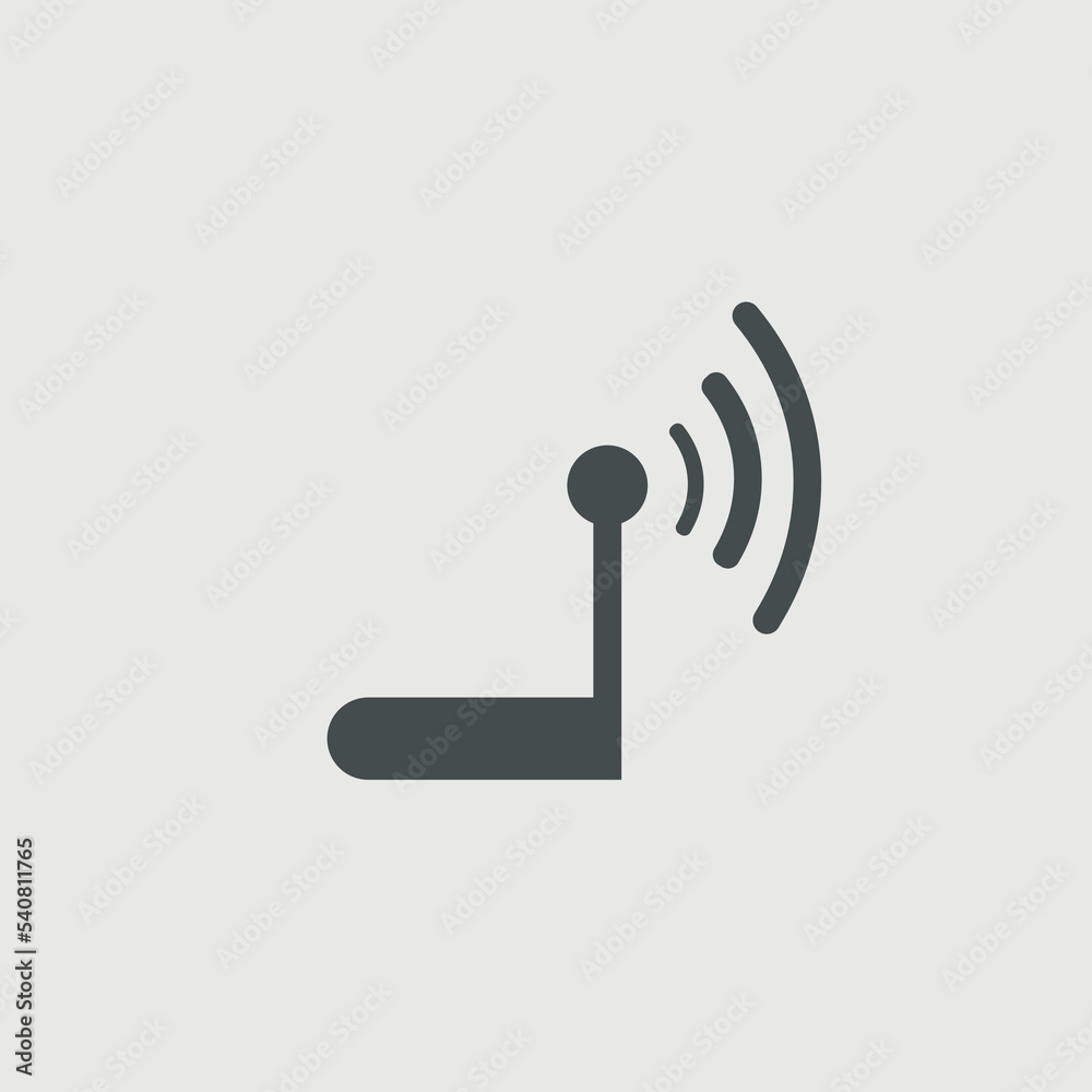 Router internet vector icon illustration sign Router internet vector icon illustration sign