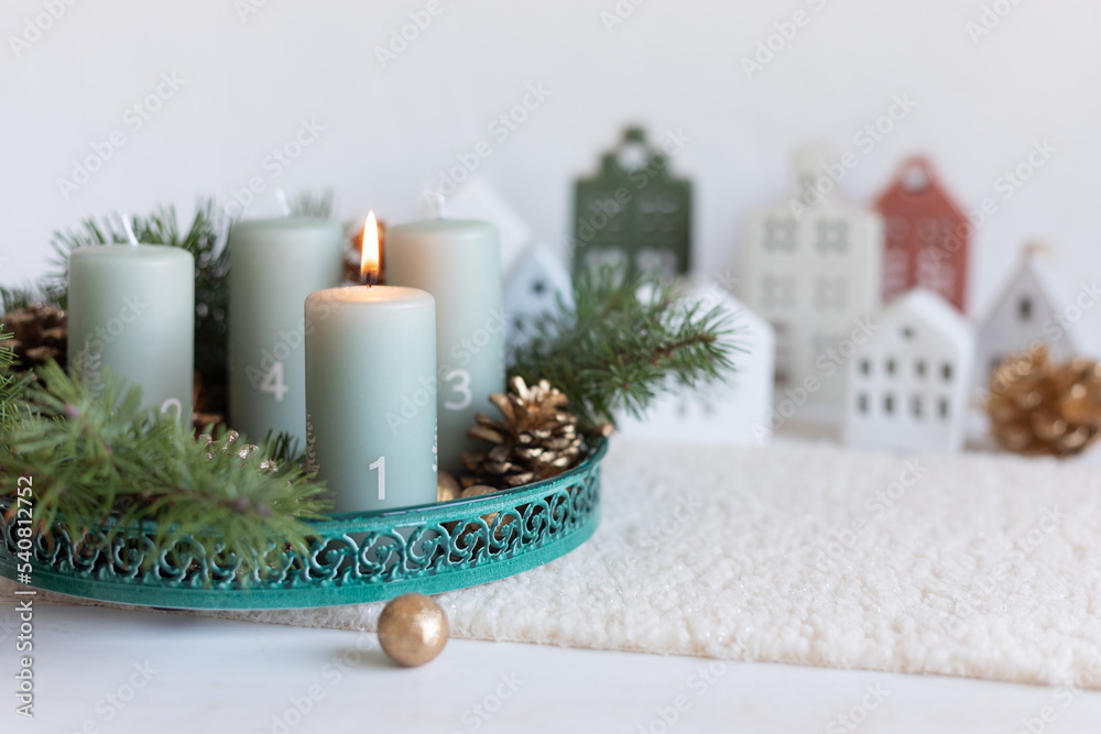 Modern Advent Wreath modern-advent-wreath