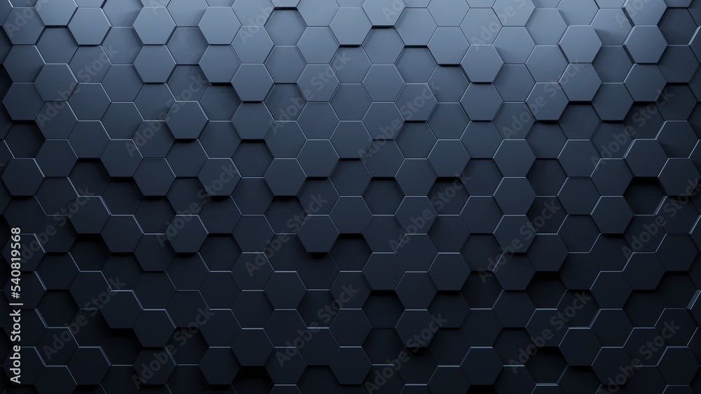 Realistic abstract honeycomb background. 3d rendering. Realistic abstract honeycomb background. 3d rendering.