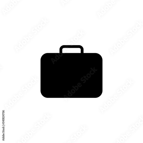 Briefcase icon vector illustration. suitcase sign and symbol. luggage symbol.