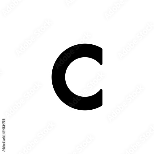 Copyright icon vector illustration. copyright sign and symbol