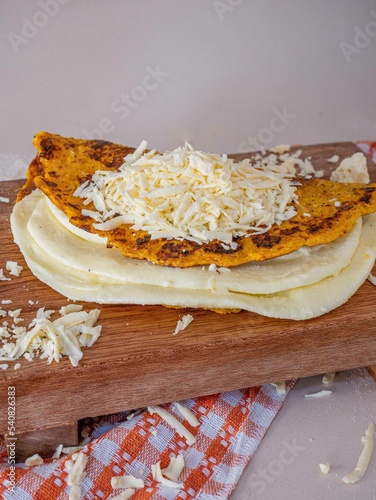 Cachapa con queso