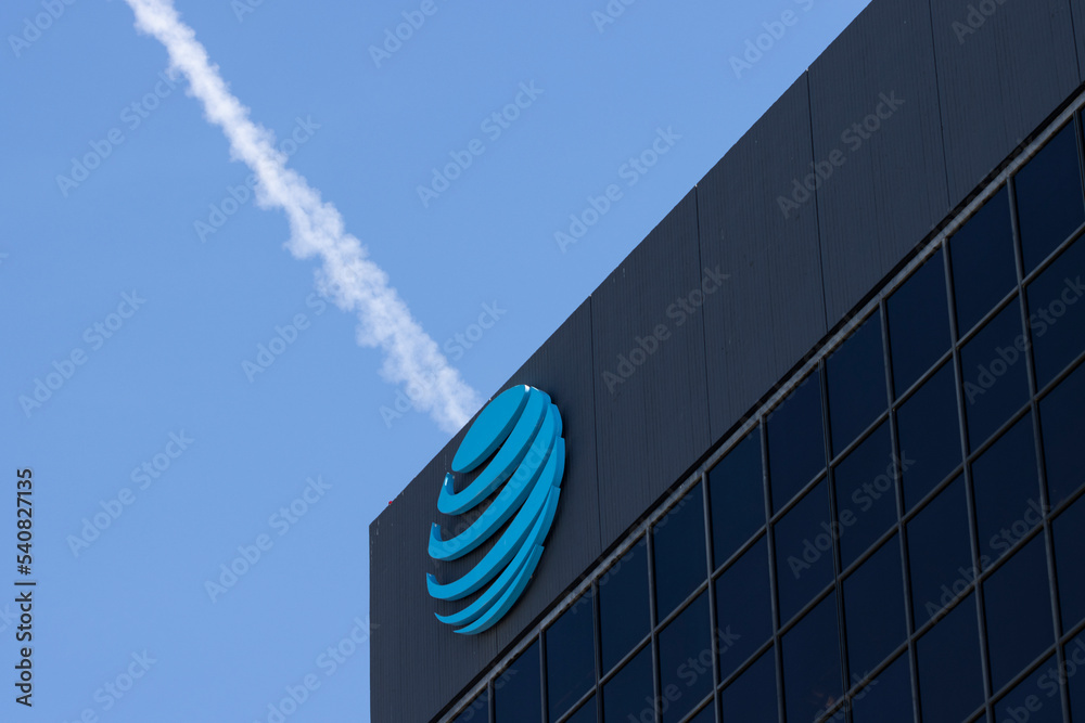 El Segundo, CA, USA May 10, 2022 AT&T logo is seen at the DirecTV
