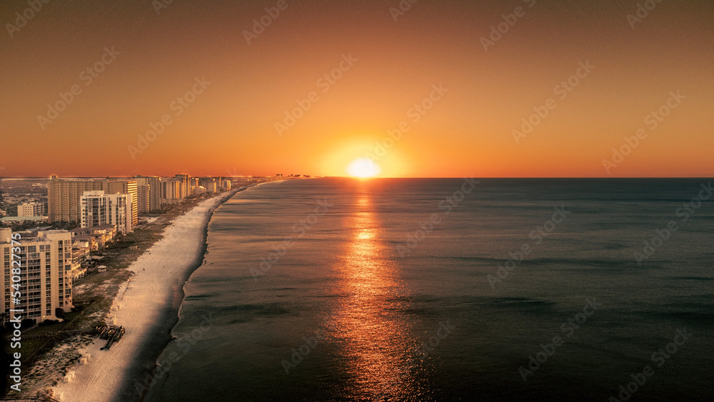 sunrise on the beach in Destin, Florida sunrise on the beach in Destin, Florida
