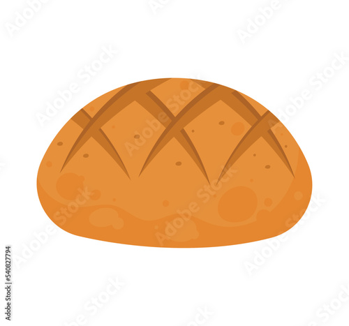 fresh mound of bread bakery
