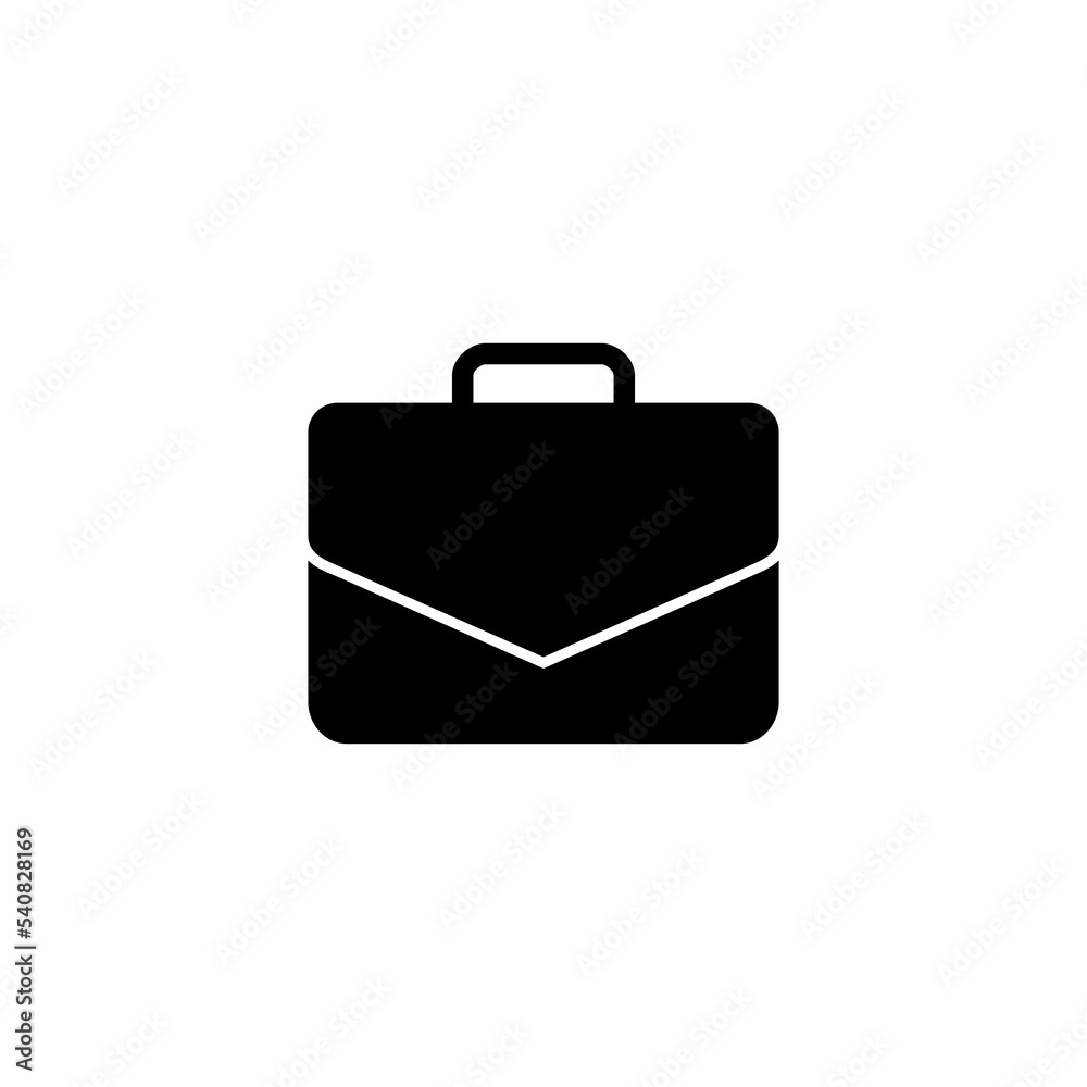Briefcase icon vector illustration. suitcase sign and symbol. luggage symbol. Briefcase icon vector illustration. suitcase sign and symbol. luggage symbol.