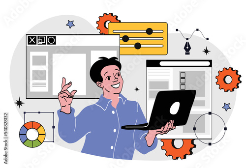 Landing page creation