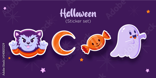 Halloween Sticker set Images