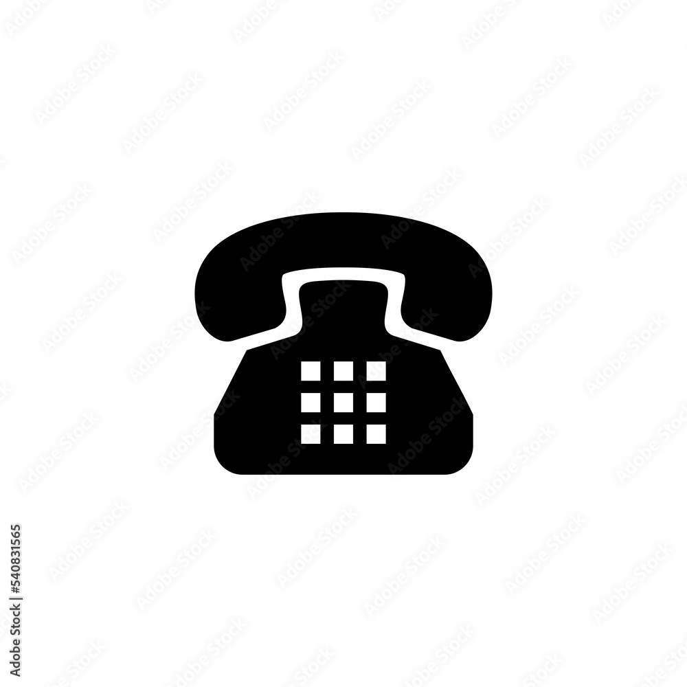 Telephone icon vector illustration. phone sign and symbol Telephone icon vector illustration. phone sign and symbol