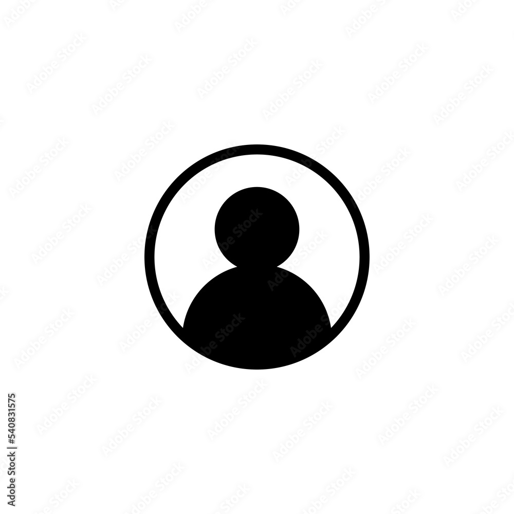 User Icon vector illustration. person sign and symbol. people icon.
