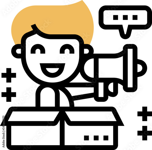 advertising icon