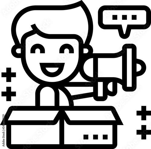 advertising icon