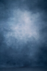 photo background for portrait, blue color paint texture