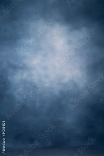 photo background for portrait  blue color paint texture