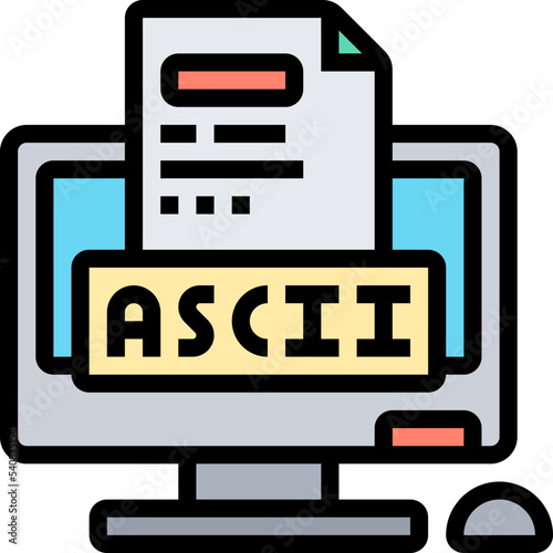 ascii icon photo
