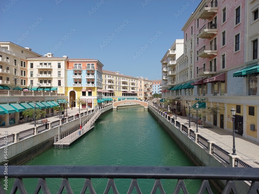 canal in doha