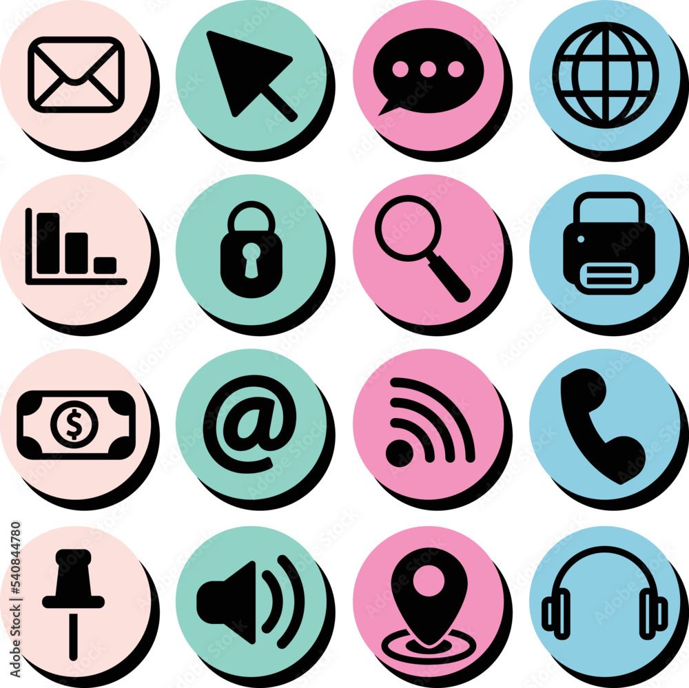 Business Icons Internet Commerce
Modern Technology for Corporations and Websites Business Icons Internet Commerce
Modern Technology for Corporations and Websites