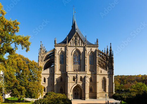 Saint Barbara Cathedral. Kutna Hora. Czech Republic