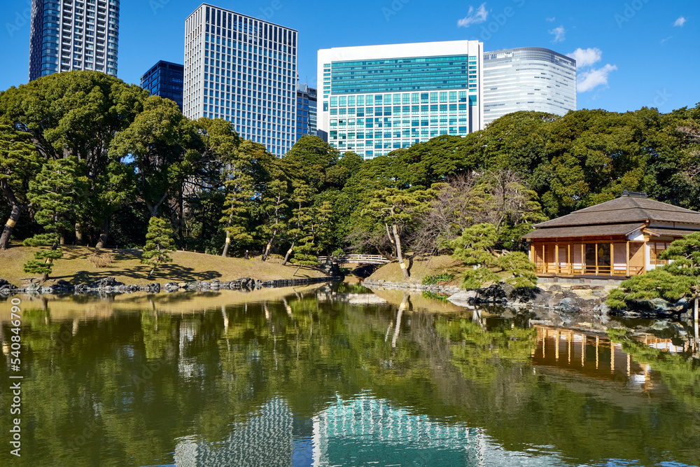 Tokyo landmark garden