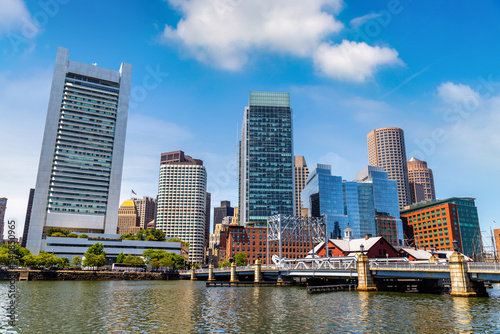 Panoramic view of Boston