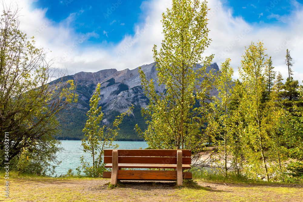 Lake Minnewanka in Banff