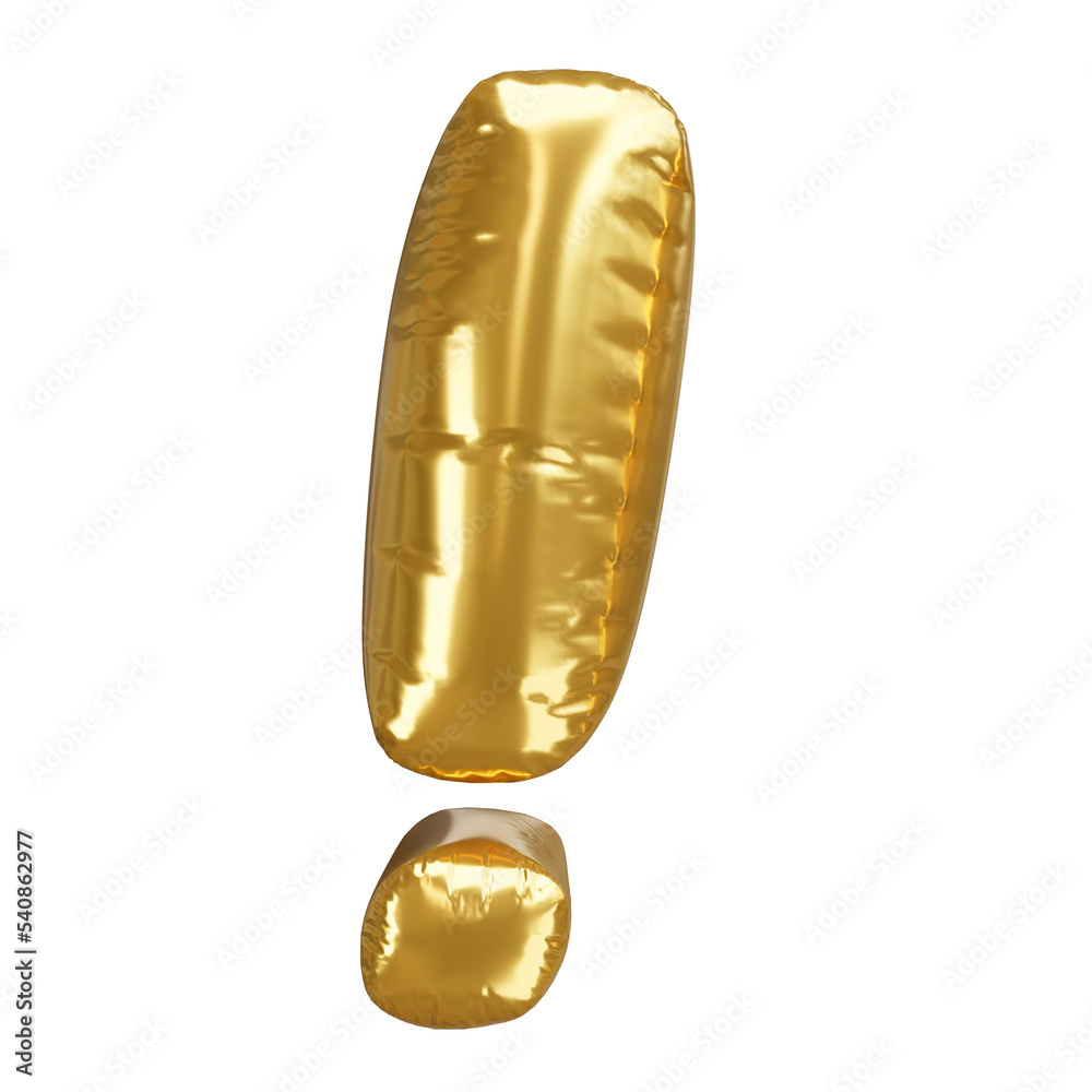 Gold balloons symbol Gold balloons symbol
