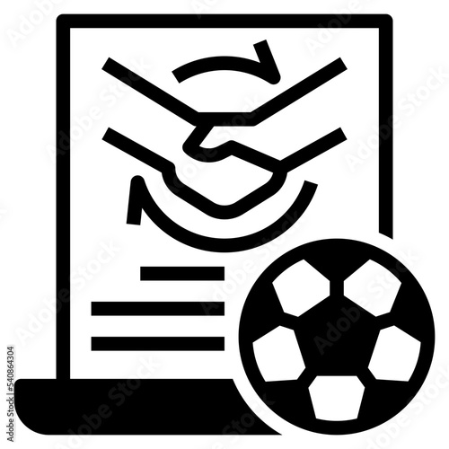 renew contract icon