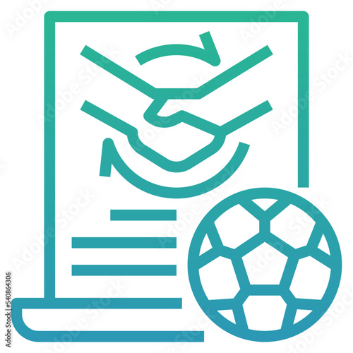 renew contract icon