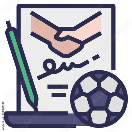 sign contract icon