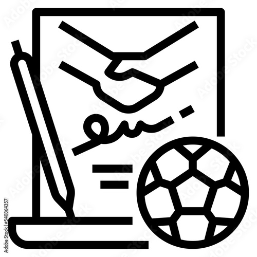 sign contract icon