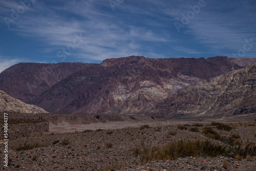 landscape of the mountains