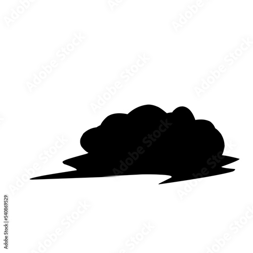 silhouette cloud