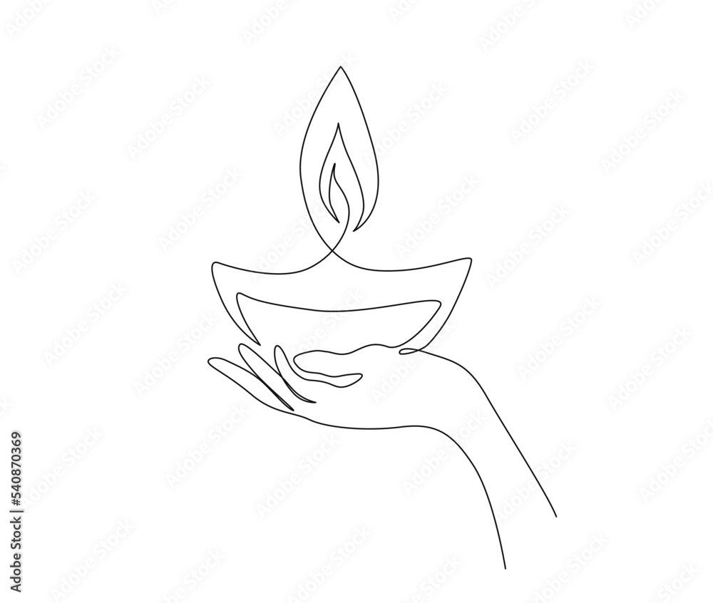 Diwali drawing on Pinterest